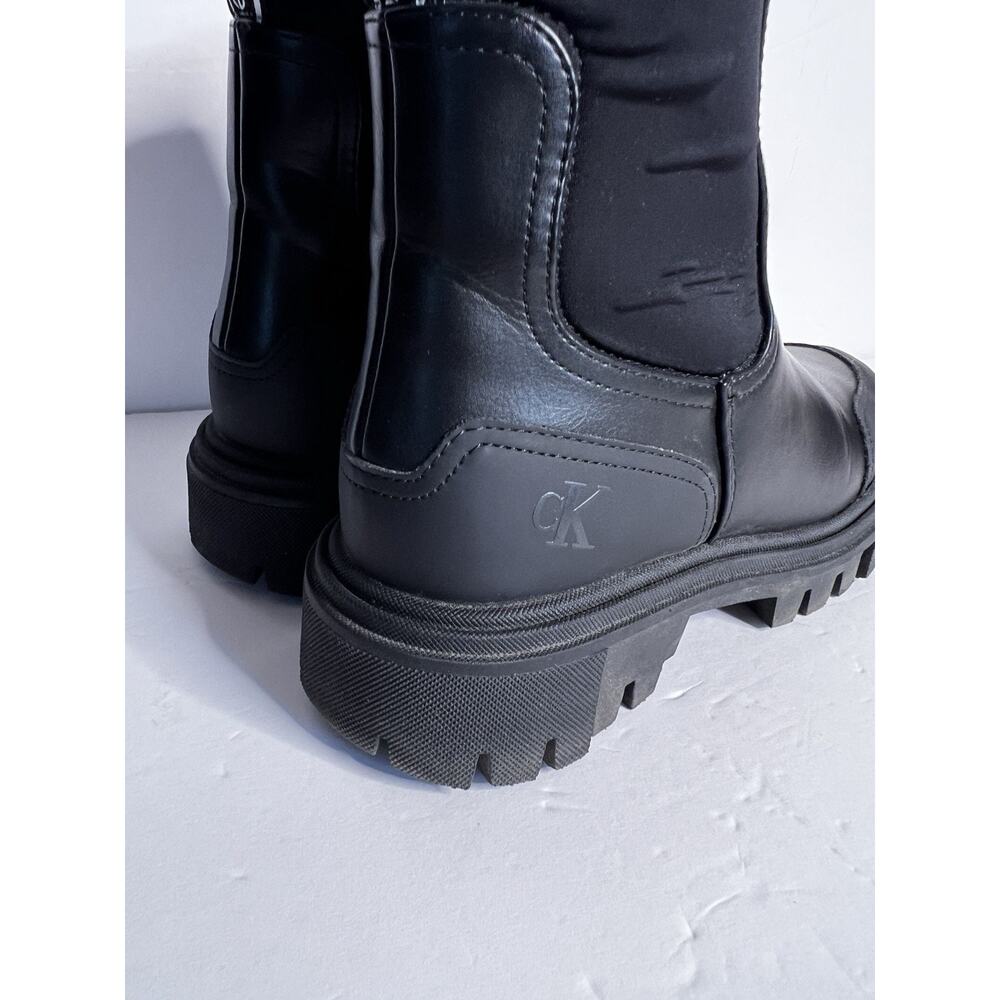 Calvin Klein Women's Remola Boot, Black, 7.5 - Picture 4 of 12